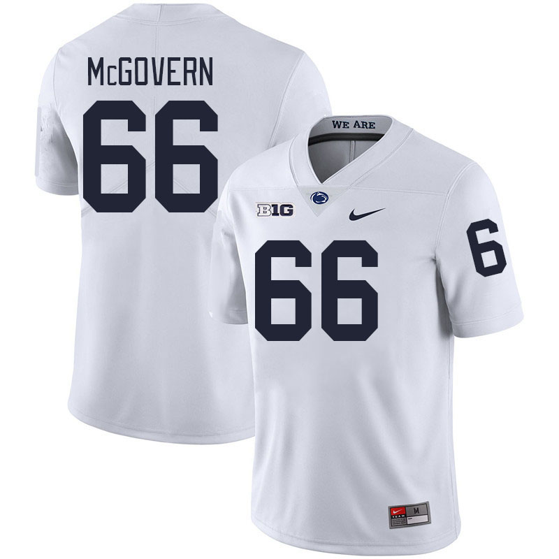 Penn State Nittany Lions #66 Connor McGovern College Football Jerseys Stitched Sale-White